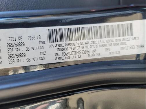 2015 Dodge Durango R/T