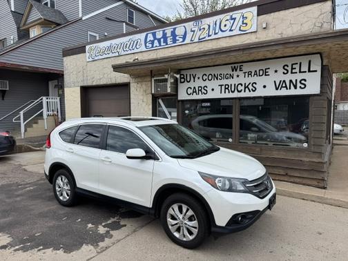 White Diamond Pearl 2014 Honda CR-V EX-L