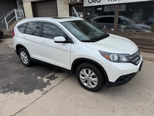 White Diamond Pearl 2014 Honda CR-V EX-L