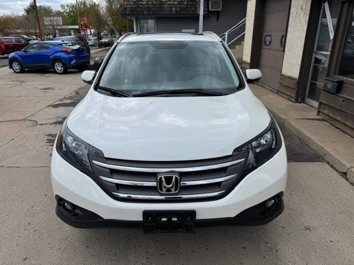 White Diamond Pearl 2014 Honda CR-V EX-L