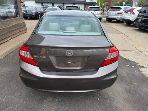 Urban Titanium Metallic 2012 Honda Civic LX