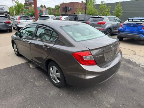 Urban Titanium Metallic 2012 Honda Civic LX