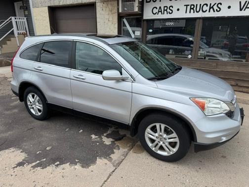 Alabaster Silver Metallic 2011 Honda CR-V EX-L w/Navigation