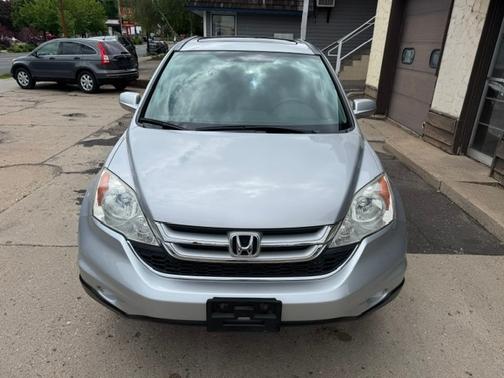 Alabaster Silver Metallic 2011 Honda CR-V EX-L w/Navigation