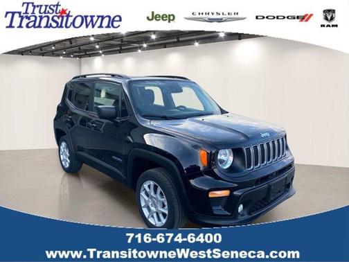Black Clearcoat 2022 Jeep Renegade Latitude