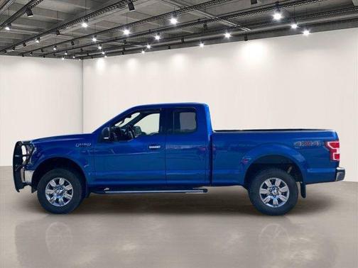 Lightning Blue 2018 Ford F-150 XLT