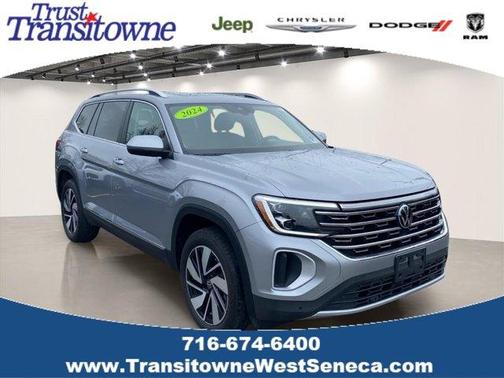 Silver Bird Metallic 2024 Volkswagen Atlas 2.0T SEL