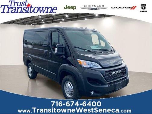 Black Clearcoat 2026 RAM ProMaster 1500 Low Roof
