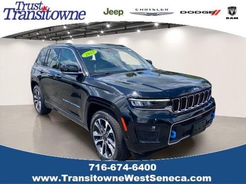 Diamond Black 2023 Jeep Grand Cherokee 4xe Overland