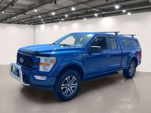 Blue Metallic 2022 Ford F-150 XL