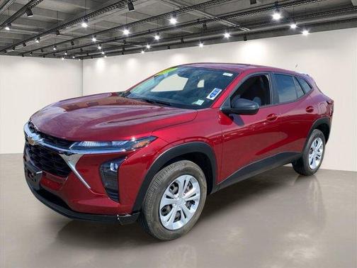 Crimson Metallic 2024 Chevrolet Trax LS
