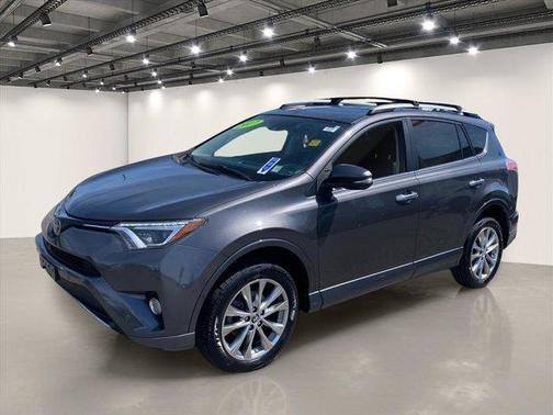 Magnetic Gray Metallic 2017 Toyota RAV4 Platinum