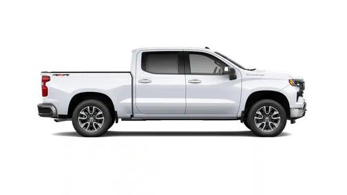 Summit White 2026 Chevrolet Silverado 1500 LT