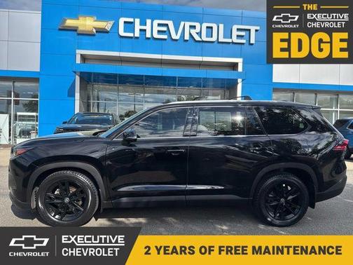 Midnight Black Metallic 2024 Toyota Grand Highlander Platinum