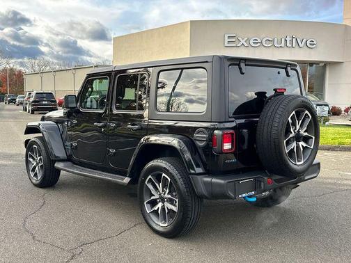 Black Clearcoat 2024 Jeep Wrangler 4xe Sport S