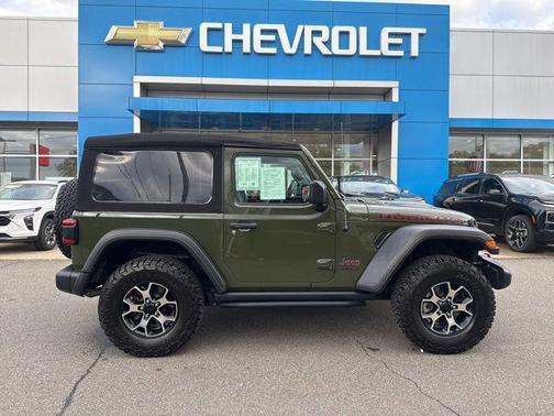 Sarge Green Clearcoat 2021 Jeep Wrangler Rubicon