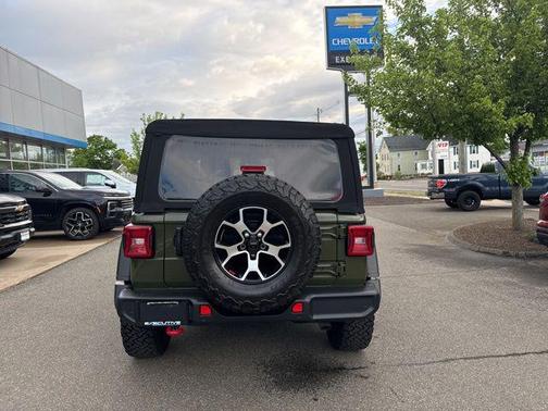 Sarge Green Clearcoat 2021 Jeep Wrangler Rubicon
