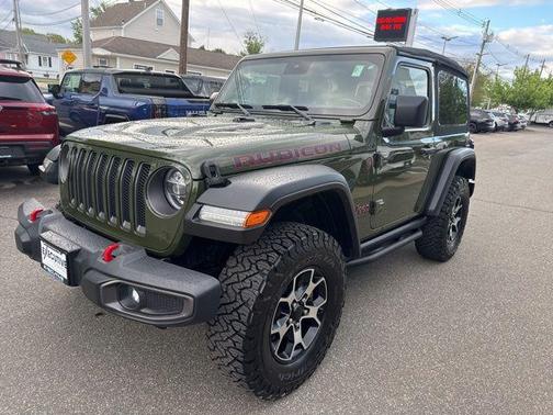Sarge Green Clearcoat 2021 Jeep Wrangler Rubicon