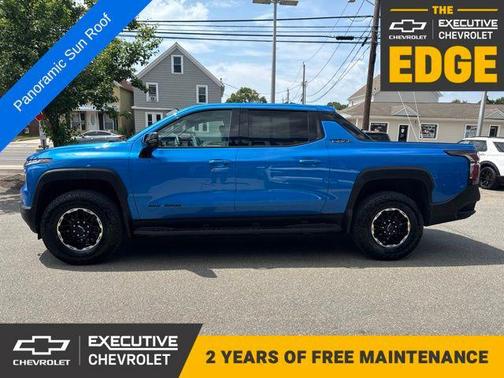 Riptide Blue Metallic 2026 Chevrolet Silverado EV Trail Boss - Max Range 4WD