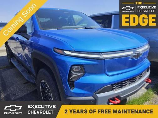 Riptide Blue Metallic 2026 Chevrolet Silverado EV Trail Boss - Max Range 4WD