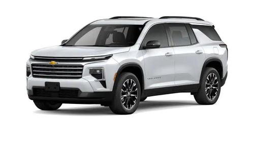 White 2026 Chevrolet Traverse LT