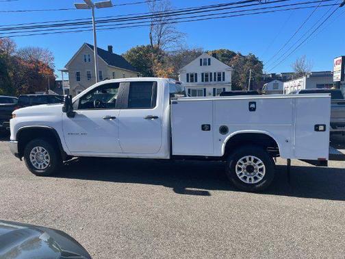 Summit White 2026 Chevrolet Silverado 2500 Double Cab, Long Bed, WT, 4WD