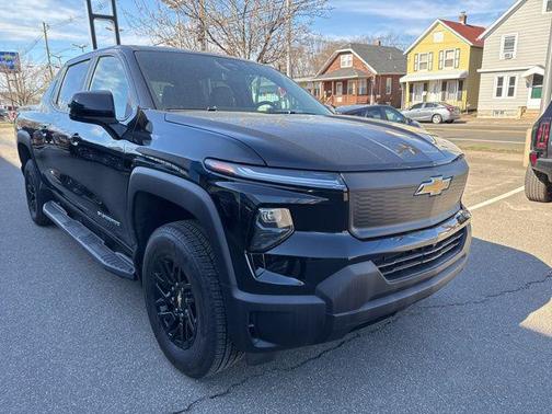 Black 2024 Chevrolet Silverado EV Work Truck
