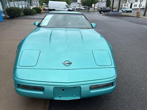 Teal 1991 Chevrolet Corvette Base
