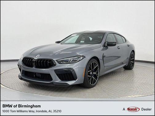 Skyscraper Grey Metallic 2023 BMW M8 Gran Coupe Competition
