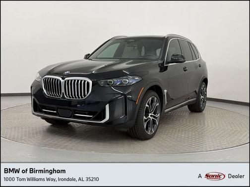 Black Sapphire Metallic 2025 BMW X5 xDrive40i