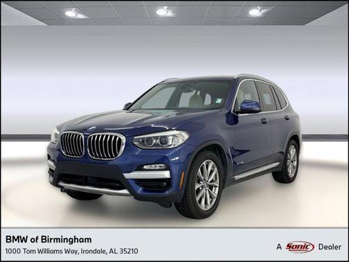 Phytonic Blue Metallic 2018 BMW X3 xDrive30i