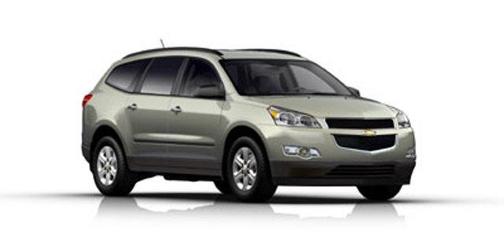 Cyber Gray Metallic 2012 Chevrolet Traverse LS