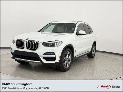 Alpine White 2020 BMW X3 xDrive30i