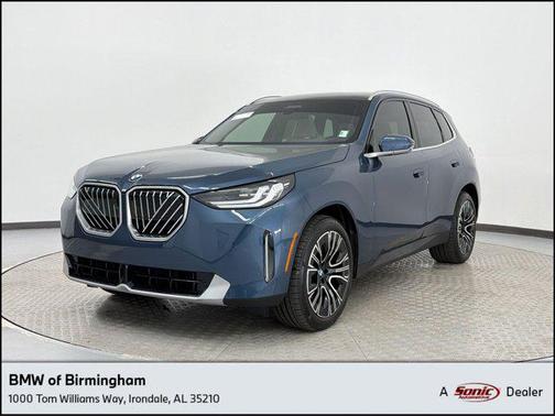 Arctic Race Blue Metallic 2025 BMW X3 30 xDrive