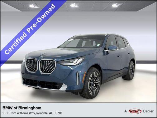 Arctic Race Blue Metallic 2025 BMW X3 30 xDrive