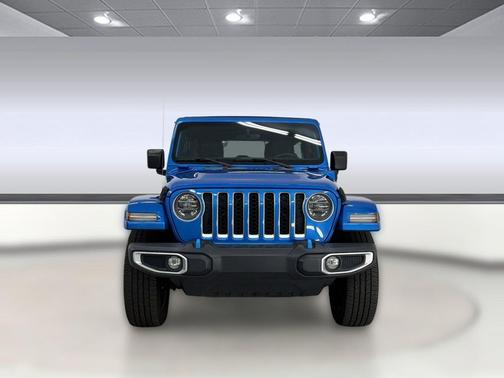 Hydro Blue Pearlcoat 2022 Jeep Wrangler Unlimited 4xe Sahara