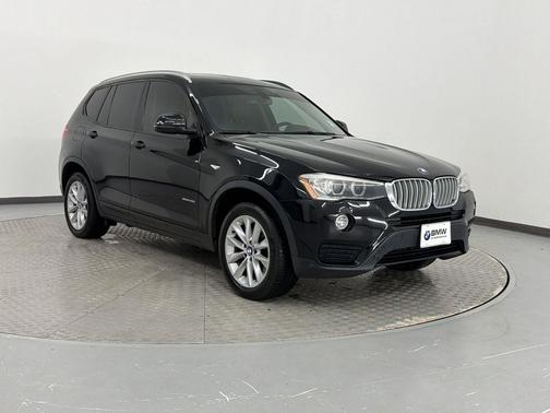 Black 2017 BMW X3 xDrive28i