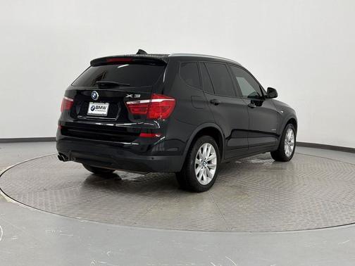 Black 2017 BMW X3 xDrive28i