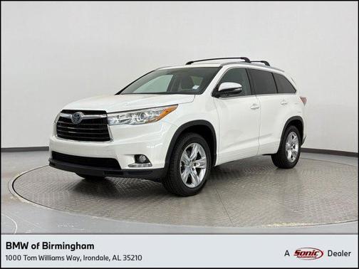 Blizzard Pearl 2015 Toyota Highlander Limited