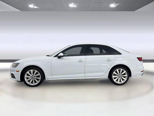 White 2018 Audi A4 2.0T Premium