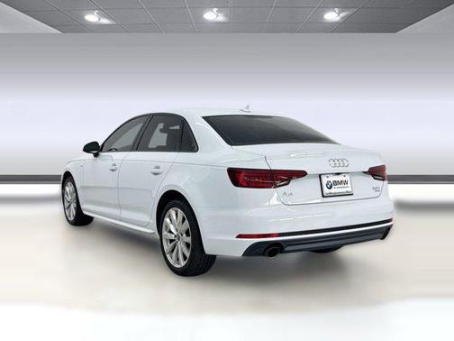 White 2018 Audi A4 2.0T Premium