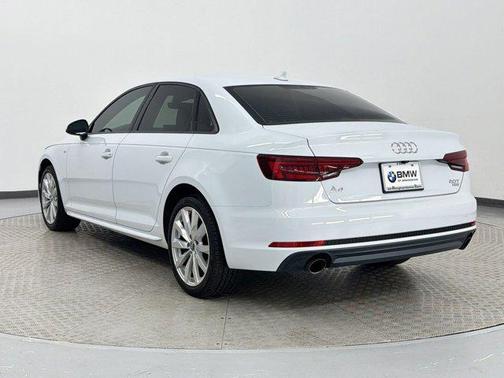 White 2018 Audi A4 2.0T Premium