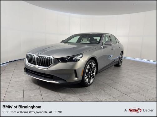 Gray 2025 BMW 530 530i