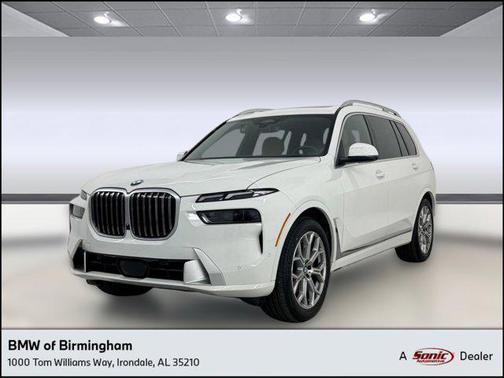 Alpine White 2025 BMW X7 xDrive40i