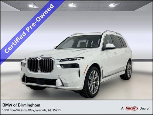 Alpine White 2025 BMW X7 xDrive40i