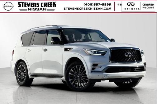 Aspen White 2024 INFINITI QX80 PREMIUM SELECT