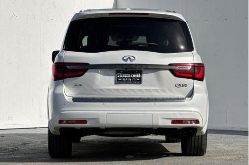 Aspen White 2024 INFINITI QX80 PREMIUM SELECT