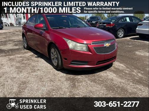 Crystal Red Metallic Tintcoat 2011 Chevrolet Cruze ECO