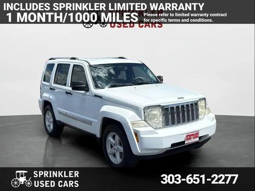 Bright White Clearcoat 2012 Jeep Liberty Limited