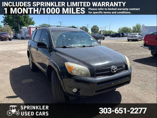 Black 2007 Toyota RAV4 Sport